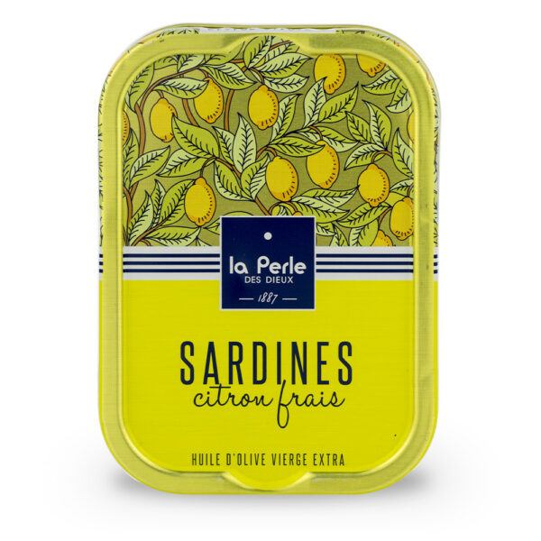 Sardinen in Olivenöl und Zitrone