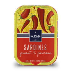 Sardinen in Olivenöl mit Chili und Paprika
