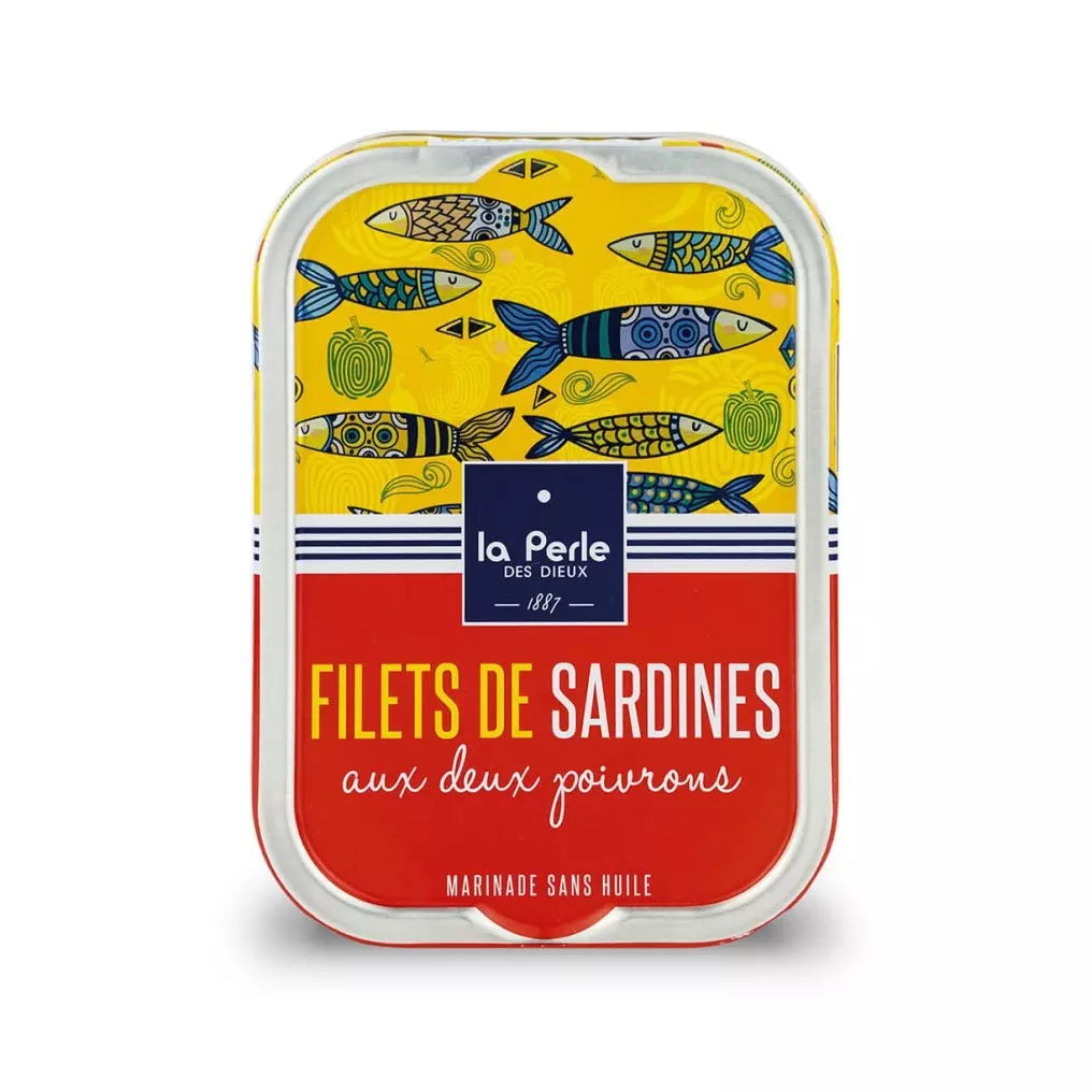 Sardinenfilet mit Paprika
